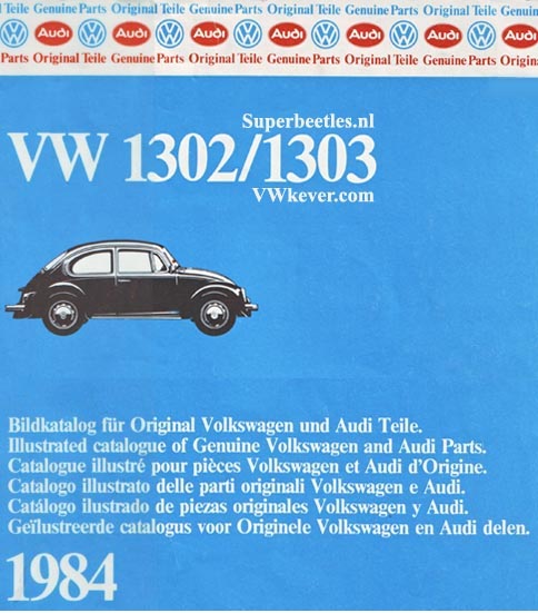 Klik hier om de Volkswagen kever 1302 / 1303 beeldcatalogus te openen!